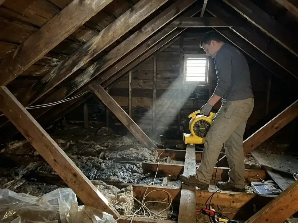 attic-water-damage-drying-proc-007 — frequently asked questions, Emergency Water Extraction & 24/7 Flood Response in Strathm…